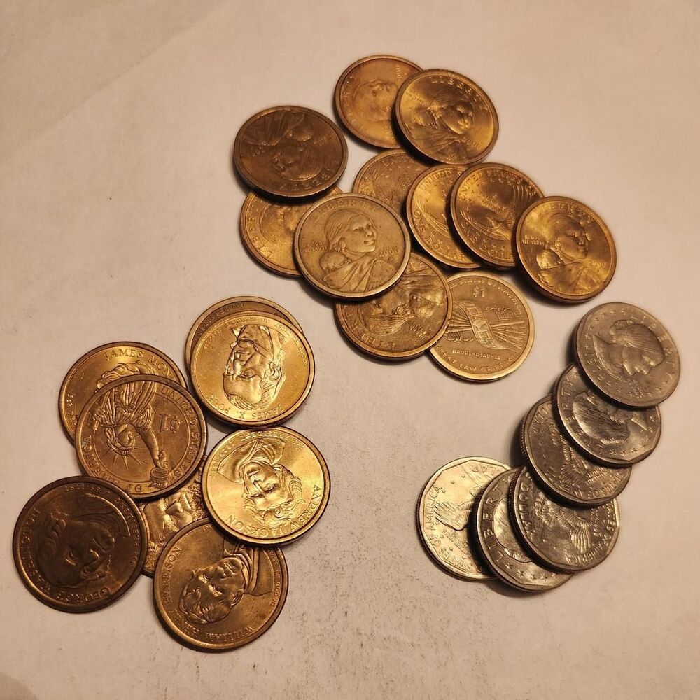 US Dollar Coin Collection Bundle (25...